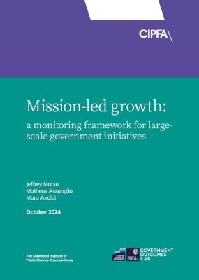 Front cover of the Mission-led Growth report