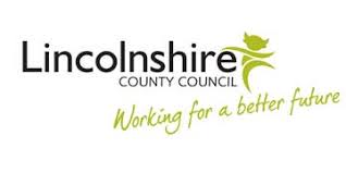 Lincolnshire County Council logo with working for a better future strapline